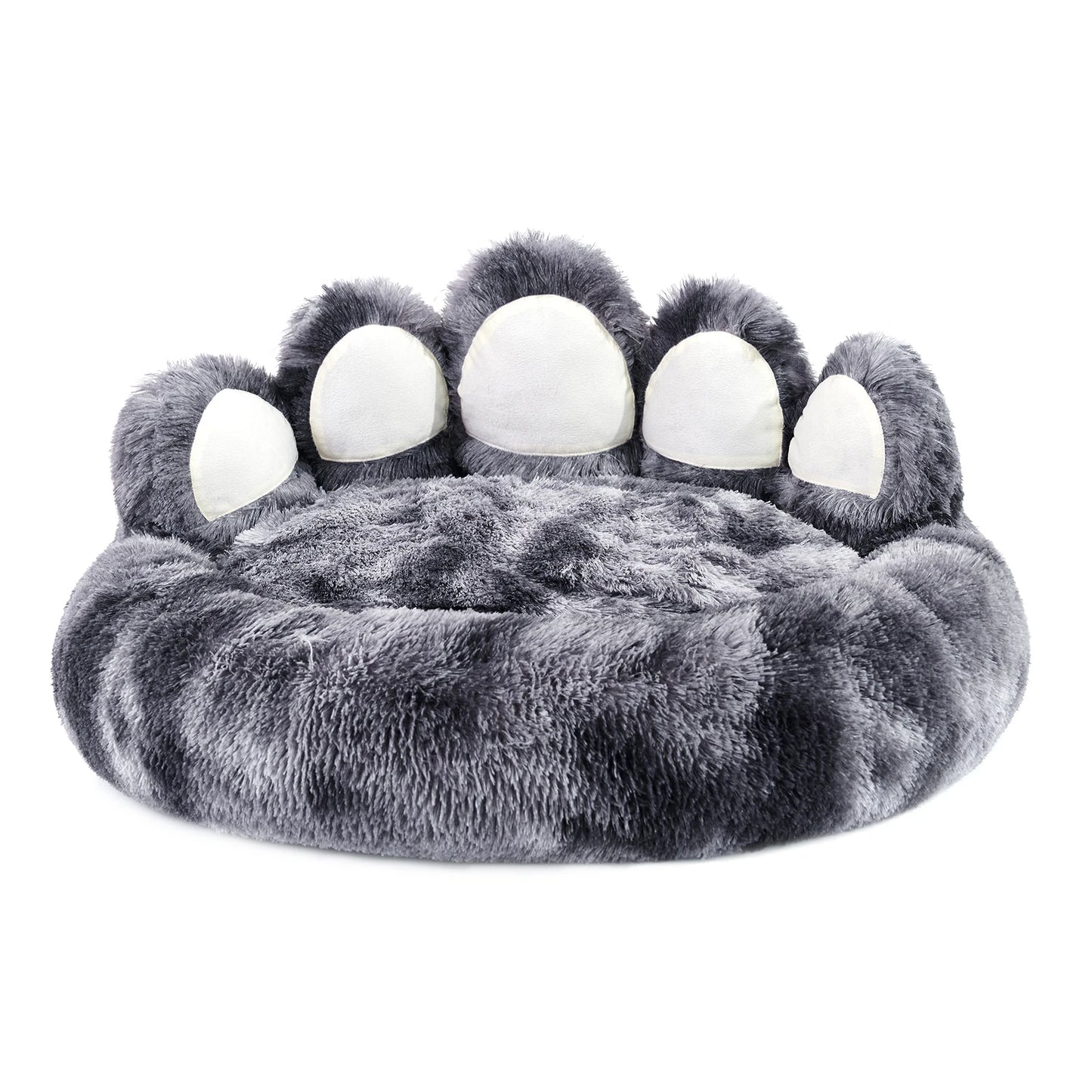 Luxurious Paw-Shaped Cozy Dog Bed Cushion for Optimal Comfort and Warmth for Dogs and Cats