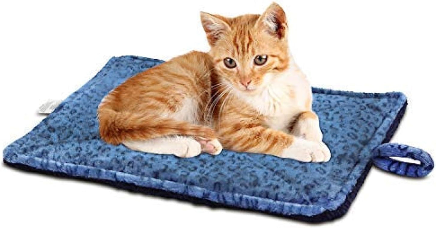 Premium Ultra-Soft Self-Heating Bed Mat for Cats and Small Dogs