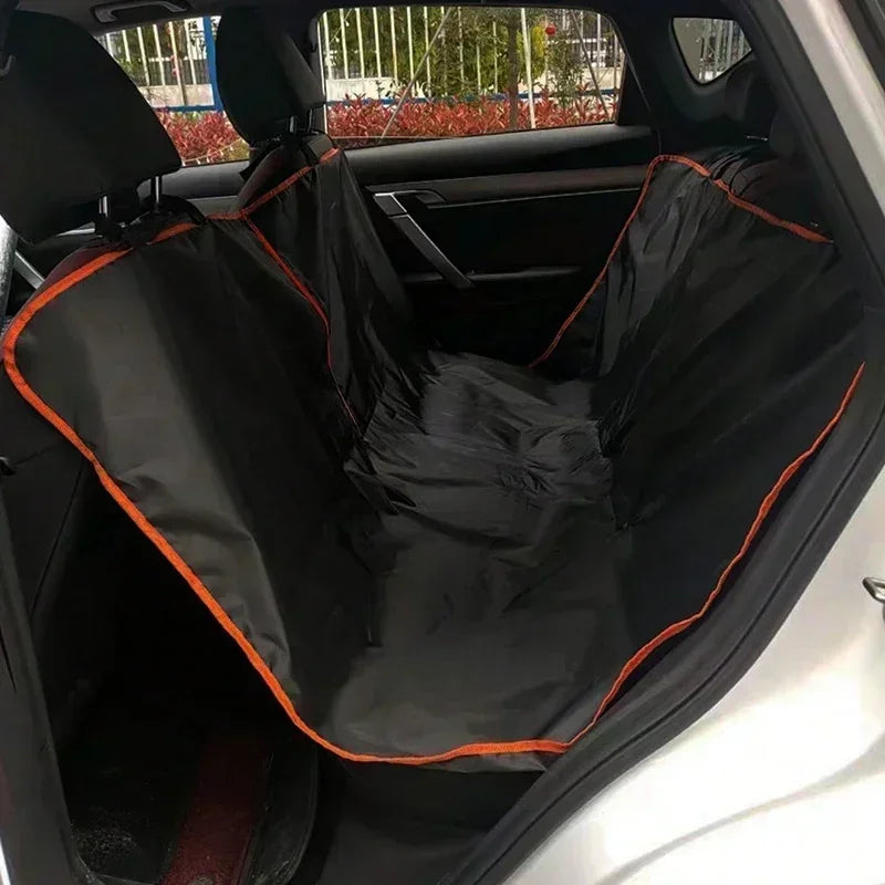 Premium Oxford Cloth Dog Car Seat Cover - Durable, Waterproof, Scratch-Resistant Hammock Cushion Protector for Vehicles