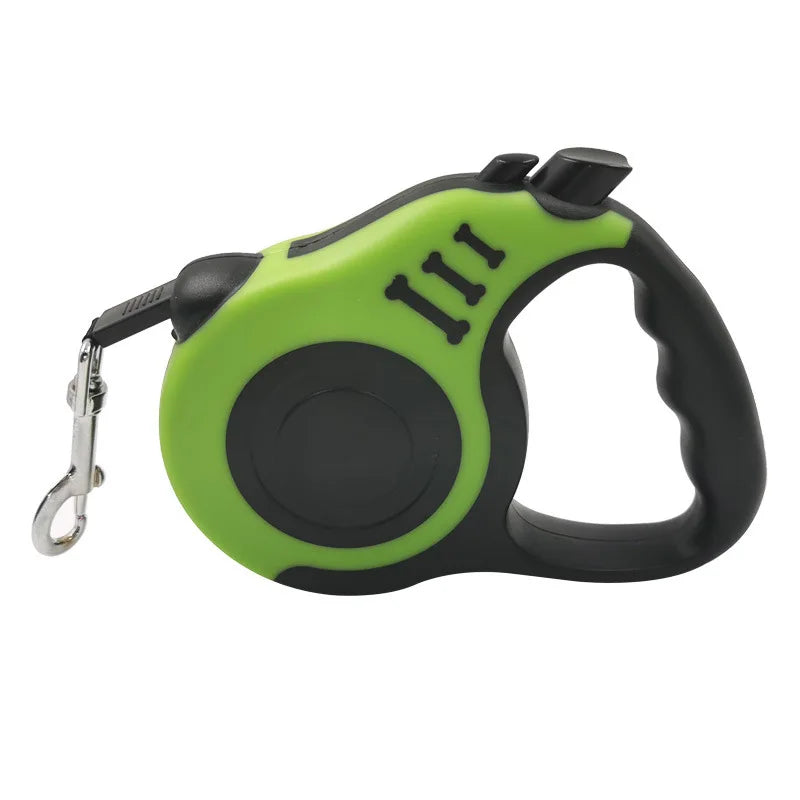 Retractable Dog Leash - Automatic Flexible Traction Rope in 3 Meters and 5 Meters for Small, Medium, and Large Breeds