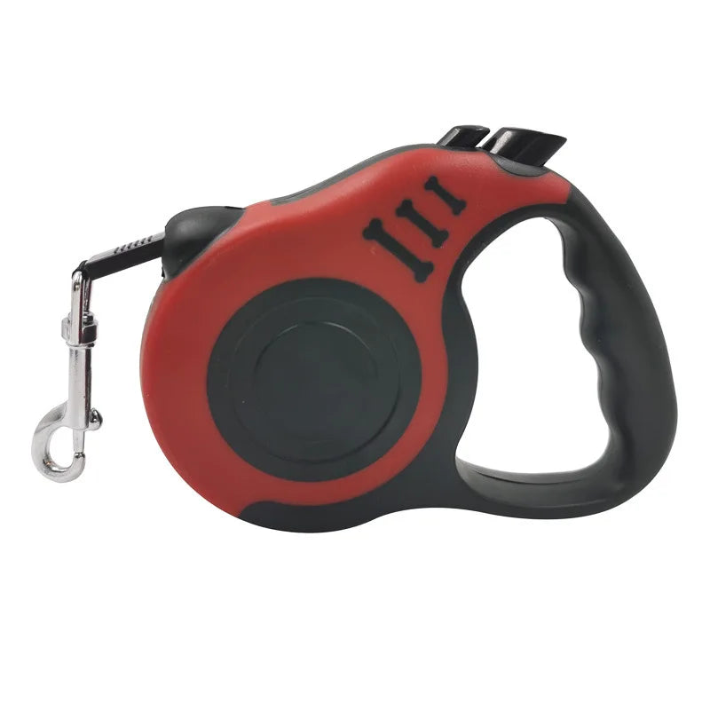 Retractable Dog Leash - Automatic Flexible Traction Rope in 3 Meters and 5 Meters for Small, Medium, and Large Breeds