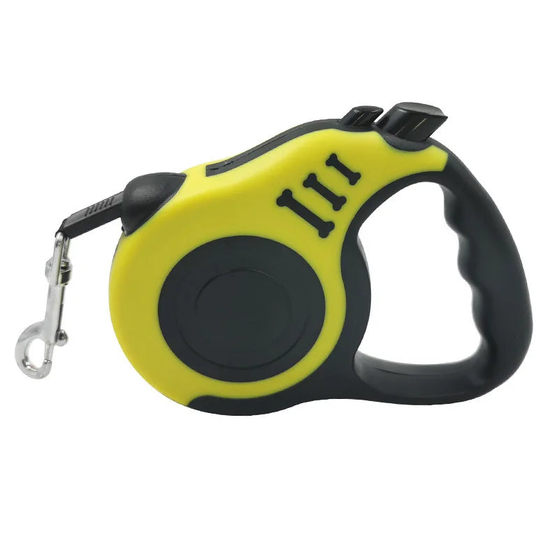 Retractable Dog Leash - Automatic Flexible Traction Rope in 3 Meters and 5 Meters for Small, Medium, and Large Breeds