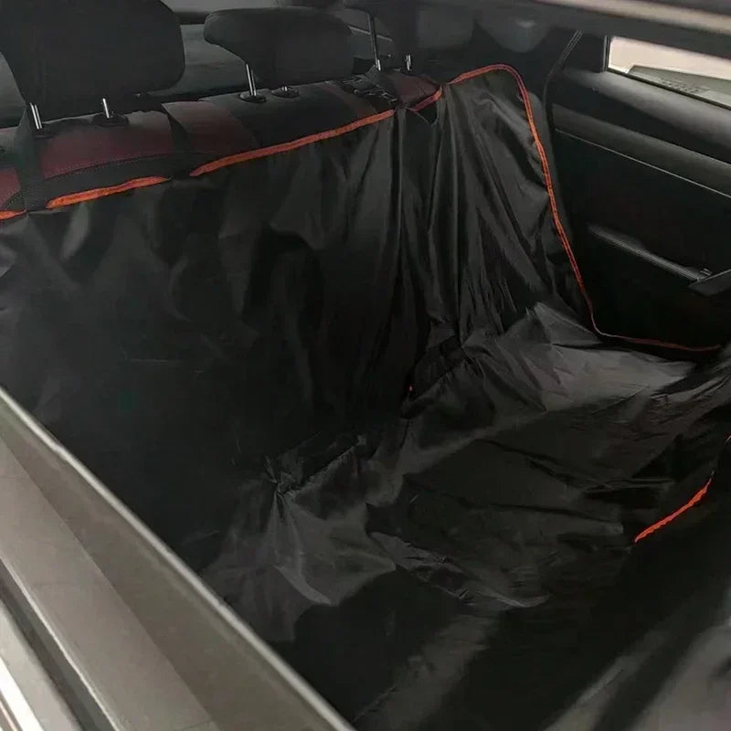 Premium Oxford Cloth Dog Car Seat Cover - Durable, Waterproof, Scratch-Resistant Hammock Cushion Protector for Vehicles