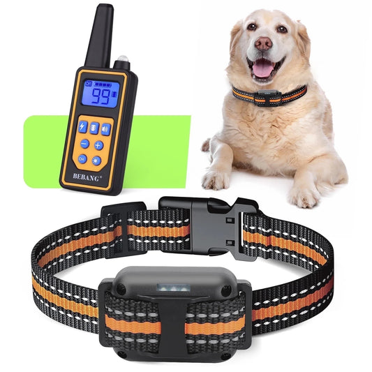 2600FT Remote Dog Training Collar - Waterproof, Rechargeable, and Versatile Training Modes for Dogs of All Sizes