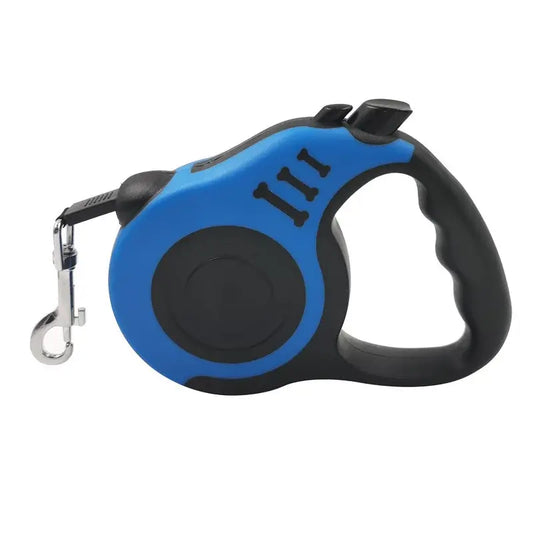 Retractable Dog Leash - Automatic Flexible Traction Rope in 3 Meters and 5 Meters for Small, Medium, and Large Breeds