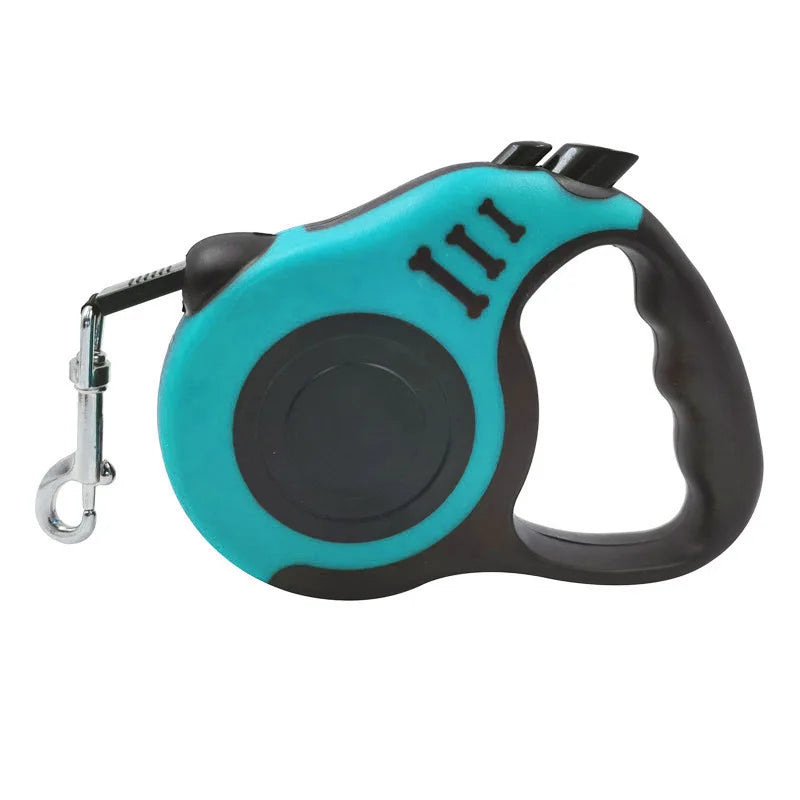 Retractable Dog Leash - Automatic Flexible Traction Rope in 3 Meters and 5 Meters for Small, Medium, and Large Breeds