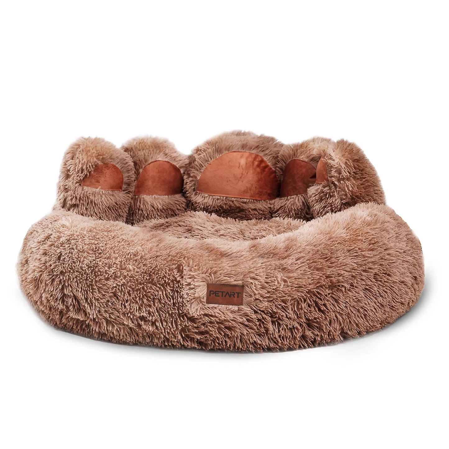 Luxurious Paw-Shaped Cozy Dog Bed Cushion for Optimal Comfort and Warmth for Dogs and Cats