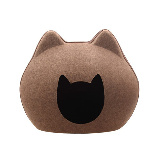 Enclosed Cat Litter House and Bed Villa