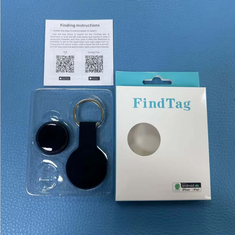 Advanced Smart Bluetooth GPS Tracker for Android and iOS - Compact Locator for Pets, Keys, and Valuables