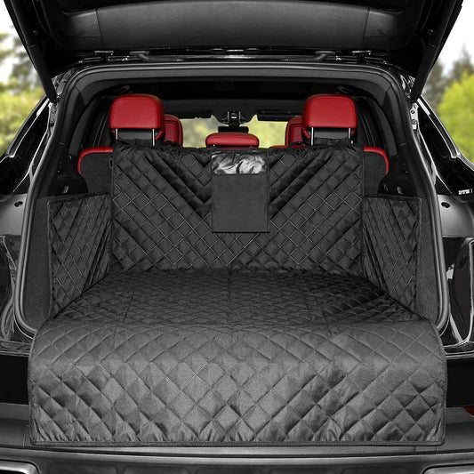 Wear-Resistant Waterproof Dog Carrier and Car Seat Cover for SUVs - Durable and Easy to Install Vehicle Protection Liner