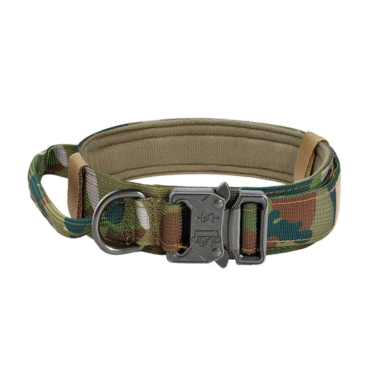 Premium Adjustable Tactical Dog Training Collar and Leash Set with Control Handle for All Dog Sizes